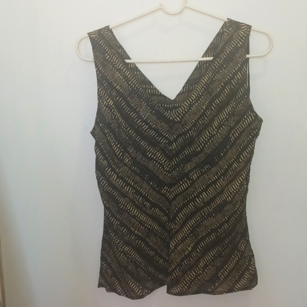 Jones New York 100% silk silk tank top size 12